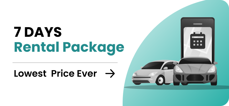 lowest price on 7 day rental on revv