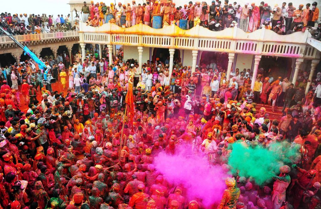 Best places for Holi Celebration in Vrindavan and Barsana 2021