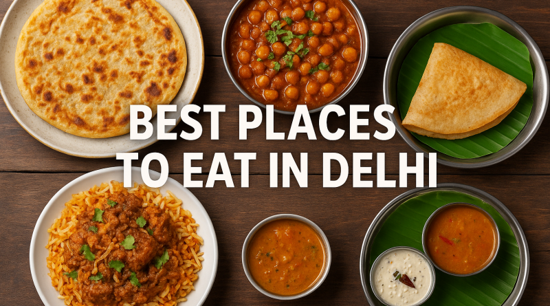 Best Places to Eat in Delhi