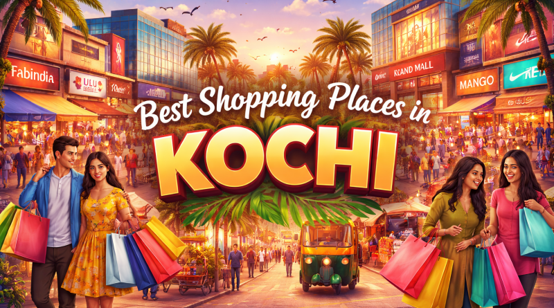 shopping places in kochi