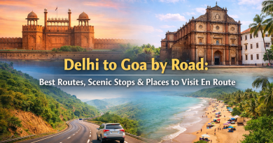 delhi to goa by road