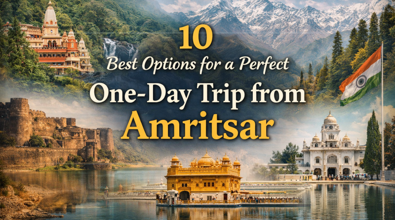 one day trip from amritsar